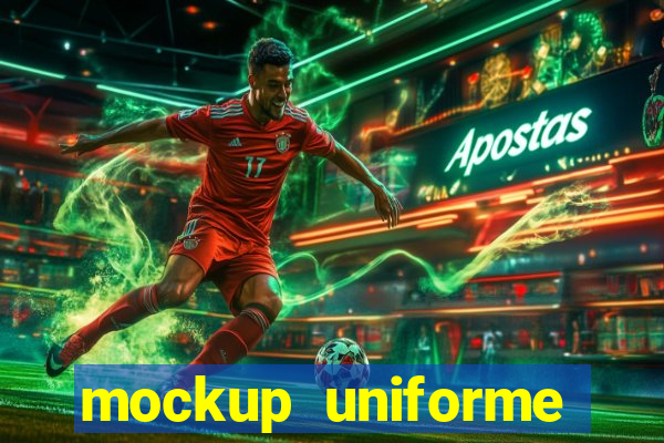 mockup uniforme futebol psd free